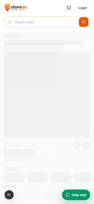 StoreAO product page with product details and nearby shop options